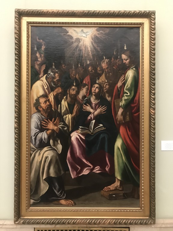 Muzeul National de Arta Bucuresti, Palatul Regal, El Greco, Coborarea Sfantului Duh