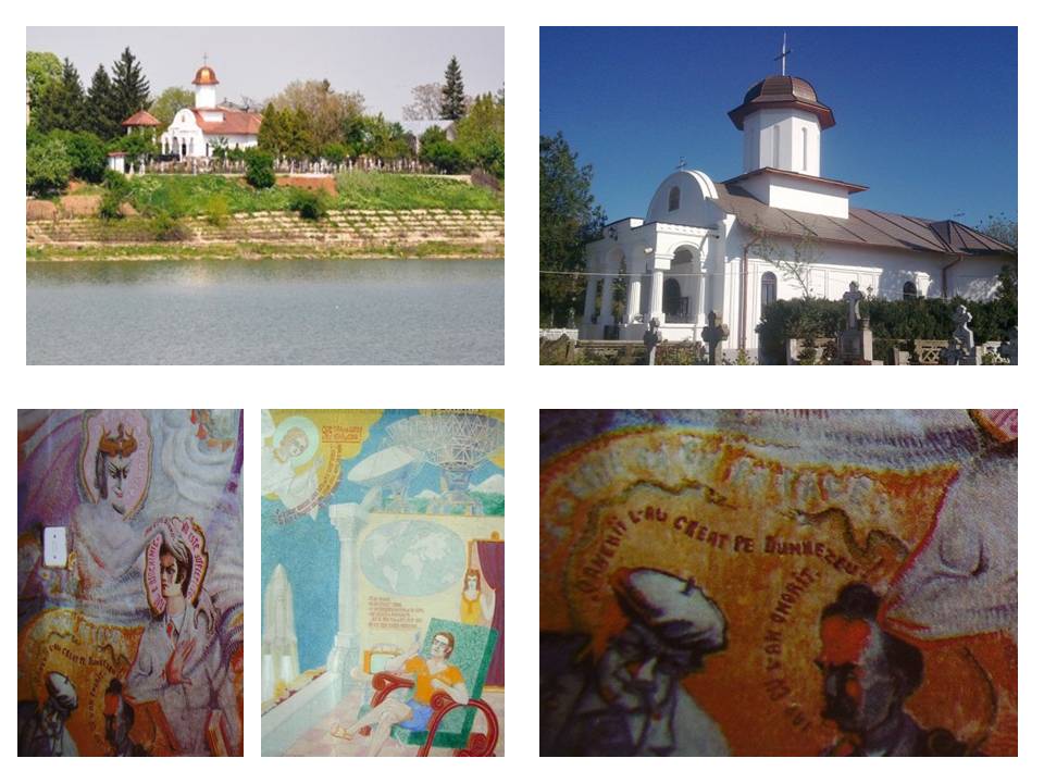 Biserica Draganescu, pictura Arsenie Boca