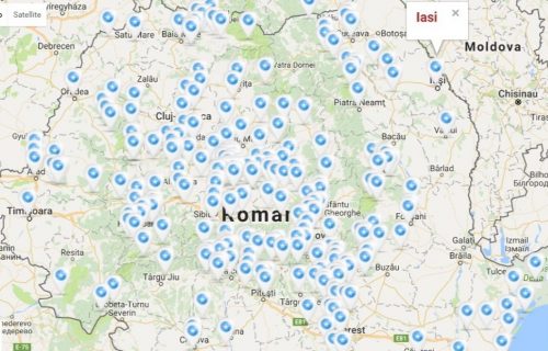 harta obiectivelor turistice ale Romaniei, ce sa vezi, infoturist