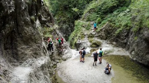 VIA FERRATA IN CANIONUL VALEA LUI STAN