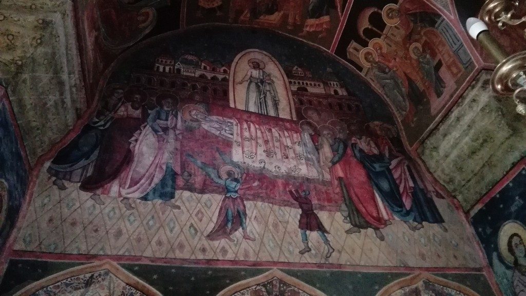 Manastirea Sinaia, pictura de Parvu Mutu