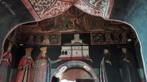 tabloul votiv, manastirea govora, radu cel mare