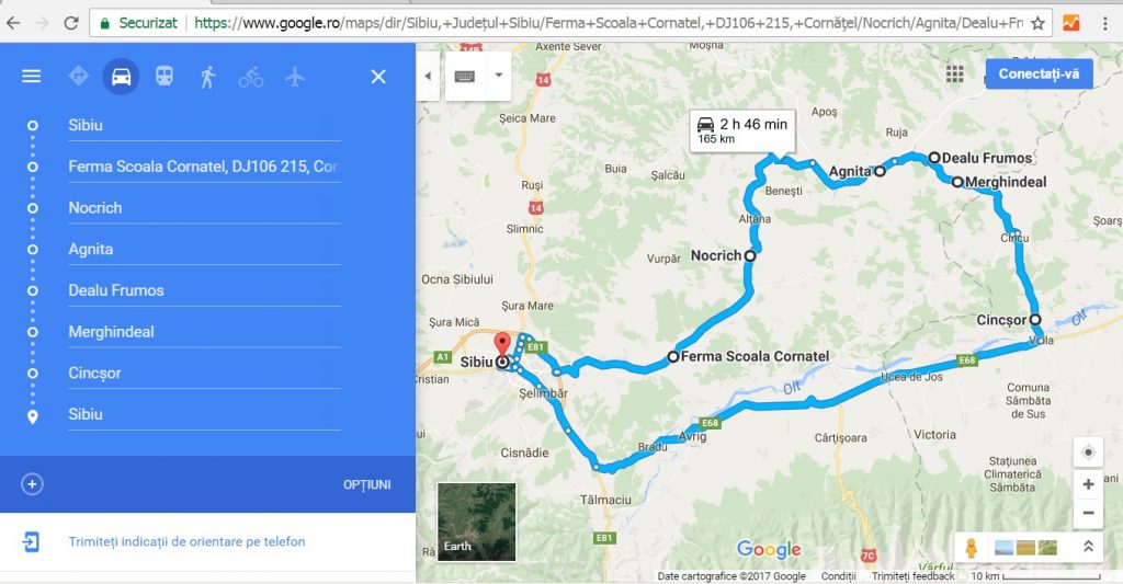 Obiective turistice pe Valea Hirtibaciului, traseu judetul Sibiu, biserici fortificate