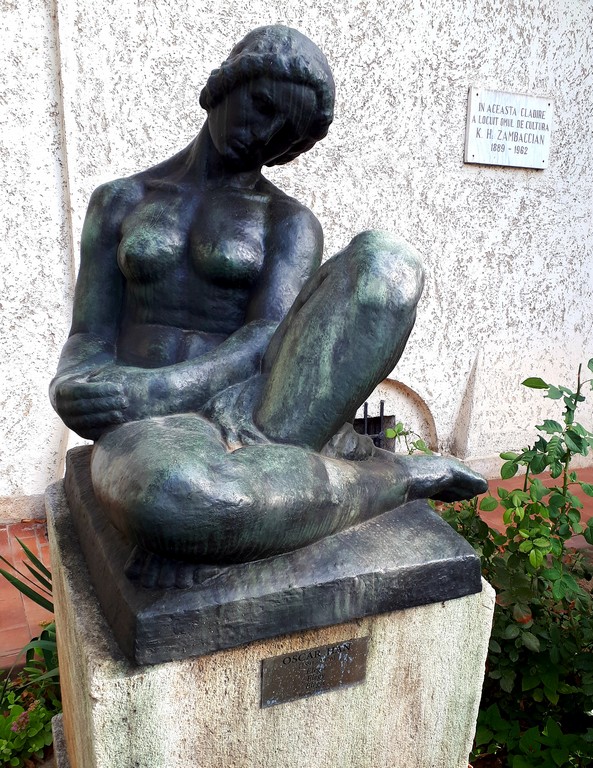 sculpturi Oscar Han, Muzeul de arta Zambaccian Krikor, obiective turistice Bucuresti, Romania