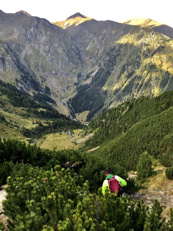 arful Moldoveanu, Valea Rea, Muntii Fagaras, Romania, obiective turisticee, traseu montan, stana lui Burnei