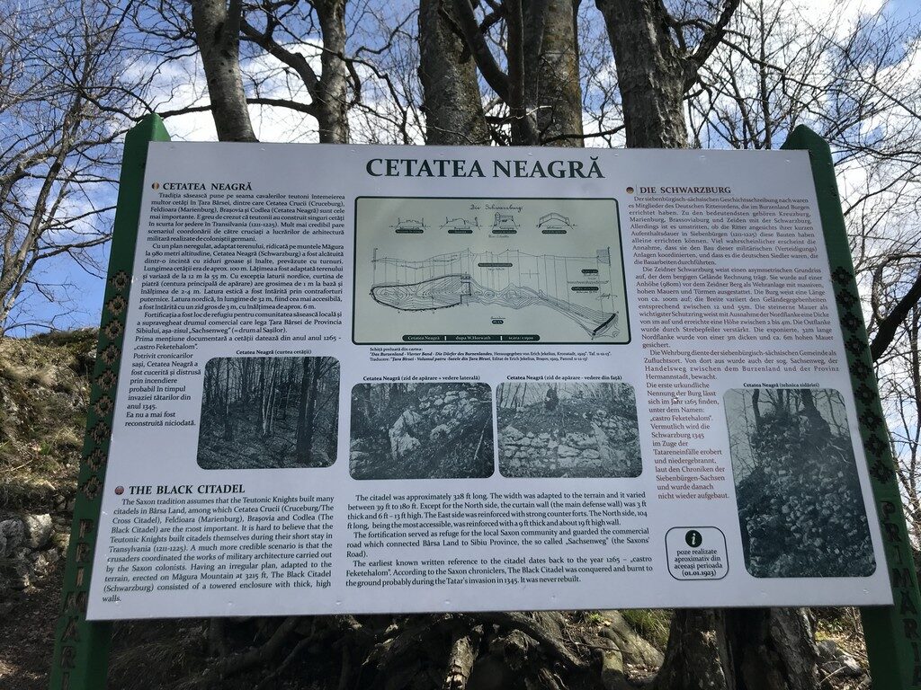 drumetie Cetatea Neagra, Magura Codlei, traseu, obiectiv turistice Brasov, Romania 